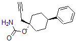 CAS 登录号：41416-56-2， 1-(2-丙炔基)-4b-苯基-1a-环己醇氨基甲酸酯