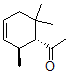 CAS 登录号：41435-93-2， Rel-(3R*,4S*)-4-乙酰基-3,5,5-三甲基环己烯