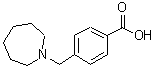 CAS 登录号：414884-12-1， 4-(1-氮杂环庚基甲基)苯甲酸