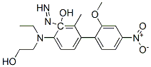 CAS#: 41541-11-1, 2-[2-Hydroxyethyl-[4-(2-Methoxy-4-Nitro-Phenyl)Diazenyl-3-Methyl-Phenyl]Amino]Ethanol