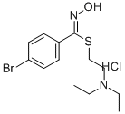 CAS 登录号：41542-50-1， (4-溴苯基)-(2-二乙基氨基乙基硫代)甲酮肟盐酸盐