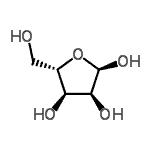 CAS#: 41546-20-7, alpha-L-Ribofuranose
