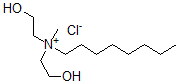 CAS#: 41572-20-7, Bis(2-Hydroxyethyl)Octyl(Methyl)Aminium·Chloride