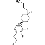 CAS 登录号：415915-42-3， 1-(4-丁基环己基)-4-乙氧基-2,3-二氟-苯
