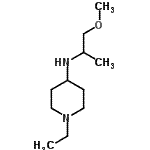 CAS 登录号：415968-93-3， 1-乙基-N-(1-甲氧基-2-丙基)-4-哌啶胺