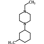 CAS 登录号：415972-43-9， 1-乙基-4-(3-甲基环己基)哌嗪