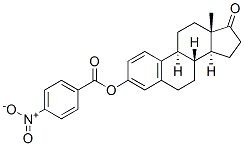 CAS 登录号：41623-27-2， 雌酮 3-(4-硝基苯甲酸酯)