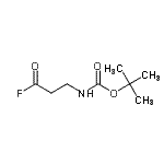 CAS#: 416853-00-4, N-{[(2-Methyl-2-Propanyl)Oxy]Carbonyl}-beta-Alanyl Fluoride