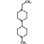 CAS 登录号：416867-23-7， 1-乙基-4-(1-甲基-4-哌啶基)哌嗪