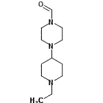 CAS#: 416869-23-3, 4-(1-Ethyl-4-Piperidinyl)-1-Piperazinecarbaldehyde