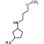 CAS 登录号：416887-04-2， N-(3-甲氧基丙基)-3-甲基环戊并n胺