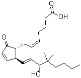 CAS#: 41691-92-3, (5Z,13E,15R)-15-Hydroxy-16,16-Dimethyl-9-Oxoprosta-5,10,13-Trien-1-Oic Acid
