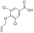 CAS 登录号：41727-45-1， 4-(烯丙氧基)-3,5-二氯苯甲酸