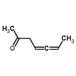 CAS#: 4187-75-1, 4,5-Heptadien-2-One