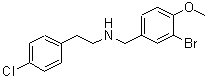 CAS#: 418772-33-5, N-(3-Bromo-4-Methoxybenzyl)-2-(4-Chlorophenyl)Ethanamine