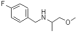 CAS 登录号：418786-13-7， N-(4-氟苄基)-1-甲氧基-2-丙胺