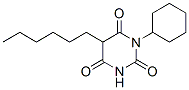 CAS#: 4192-33-0, 1-Cyclohexyl-5-Hexylbarbituric Acid