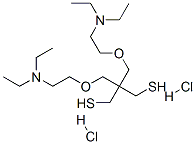 CAS 登录号：41945-14-6， 2,2-二((2-(二乙基氨基)乙氧基)甲基)-1,3-丙烷二硫醇二盐酸盐
