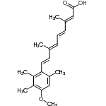 CAS#: 419534-31-9, (2E,4E,6E,8E)-9-(4-Methoxy-2,3,6-Trimethylphenyl)-3,7-Dimethyl-2,4,6,8-Nonatetraenoic Acid