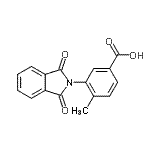 CAS#: 420101-13-9, 3-(1,3-Dioxo-1,3-Dihydro-2H-Isoindol-2-Yl)-4-Methylbenzoic Acid
