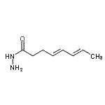 CAS#: 420112-70-5, (4E,6E)-4,6-Octadienehydrazide