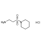 CAS#: 42025-52-5, 2-(1-Piperidinylsulfonyl)Ethanamine Hydrochloride (1:1)