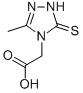 CAS 登录号：42047-33-6， 2-(3-甲基-5-硫代-1H-1,2,4-三唑-4(5H)-基)乙酸