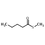 CAS#: 42075-43-4, S-Methyl Pentanethioate