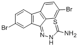 CAS 登录号：42134-91-8， 2,7-二溴-9H-芴-9-酮缩氨基硫脲