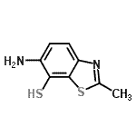 CAS#: 42222-48-0, 6-Amino-2-Methyl-1,3-Benzothiazole-7-Thiol