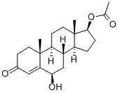CAS 登录号：4223-43-2， 17b-乙酰氧基-6b-羟基-睾酮