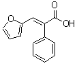 CAS 登录号：42307-39-1， (2E)-3-(2-呋喃基)-2-苯基丙烯酸
