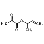 CAS 登录号：423157-74-8， 3-丁烯-2-基2-氧代丙酸酯