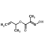 CAS#: 423157-75-9, 3-Buten-2-Yl (2E)-2-(Hydroxyimino)Propanoate