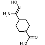 CAS 登录号：423169-35-1， 1-乙酰基-N-羟基-4-哌啶甲脒