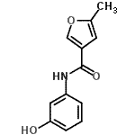 CAS 登录号：423735-72-2， N-(3-羟基苯基)-5-甲基-3-糠酰胺