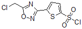 CAS 登录号：423768-39-2， 5-[5-(氯甲基)-1,2,4-恶二唑-3-基]-2-噻吩磺酰氯