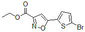 CAS 登录号：423768-50-7， 5-(5-溴-2-噻吩基)-3-异恶唑羧酸乙酯