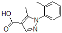 CAS 登录号：423768-56-3， 5-甲基-1-(2-甲基苯基)-1H-吡唑-4-羧酸