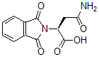 CAS#: 42406-52-0, (alphaS)-alpha-(2-Amino-2-Oxoethyl)-1,3-Dihydro-1,3-Dioxo-2H-Isoindole-2-Acetic acid