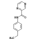 CAS#: 424818-79-1, N-(4-Ethylphenyl)-2-Pyrazinecarboxamide