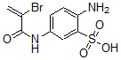 CAS#: 42486-84-0, 2-Amino-5-[(2-Bromo-1-Oxo-2-Propen-1-Yl)Amino]-Benzenesulfonic Acid