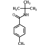 CAS 登录号：42498-32-8， 4-甲基-N-(2-甲基-2-丙基)苯甲酰胺