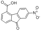 CAS 登录号：42523-38-6， 7-硝基-9-氧代-4-芴羧酸