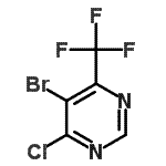 CAS#: 425392-76-3, 5-Bromo-4-Chloro-6-(Trifluoromethyl)Pyrimidine