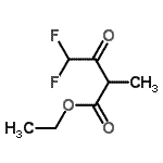 CAS#: 425394-84-9, Ethyl 4,4-Difluoro-2-Methyl-3-Oxobutanoate
