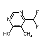 CAS 登录号：425394-85-0， 6-(二氟甲基)-5-甲基-4(1H)-嘧啶酮