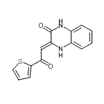 CAS#: 425395-94-4, (3Z)-3-[2-Oxo-2-(2-Thienyl)Ethylidene]-3,4-Dihydro-2(1H)-Quinoxalinone