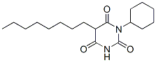 CAS 登录号：4256-26-2， 1-环己基-5-辛基-2,4,6(1H,3H,5H)-嘧啶三酮
