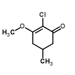 CAS#: 426834-97-1, 2-Chloro-3-Methoxy-5-Methyl-2-Cyclohexen-1-One